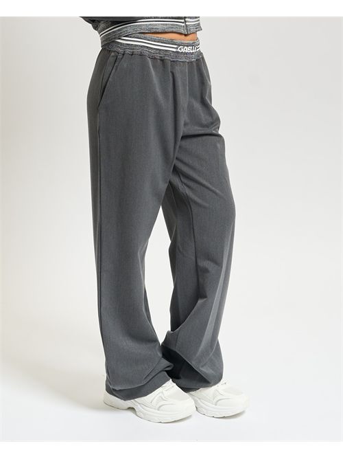 Pantaloni donna Gaelle Paris Dritto Con Pieghe GAELLE PARIS | GAABW07643GR08